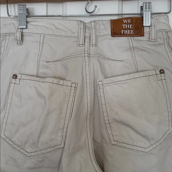 Free People Barrel Leg Jean, size 25 - Picture 4 of 5